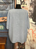 Blouse + size lin & coton bleu ciel