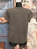 T-shirt "L💜VE IS L💛VE" anthracite vintage