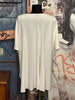 Tunique 100% viscose + size écru