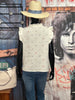 Froufrou-Bluse aus 100% Baumwolle mit "Schleifen"-Muster