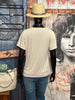 T-Shirt zum Binden beige