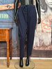Pantalon/jogg taille élastique + SIZE bleu marine