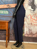 Pantalon/jogg taille élastique + SIZE bleu marine