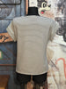 Marinière-T-Shirt mit Rundhalsausschnitt in Ecru & Marineblau