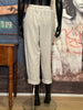 Pantalon taille élastique lin & coton sable