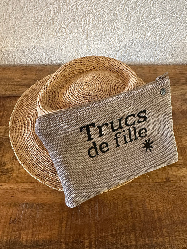 Trousse Lulu "Trucs de fille" 100% 🇫🇷