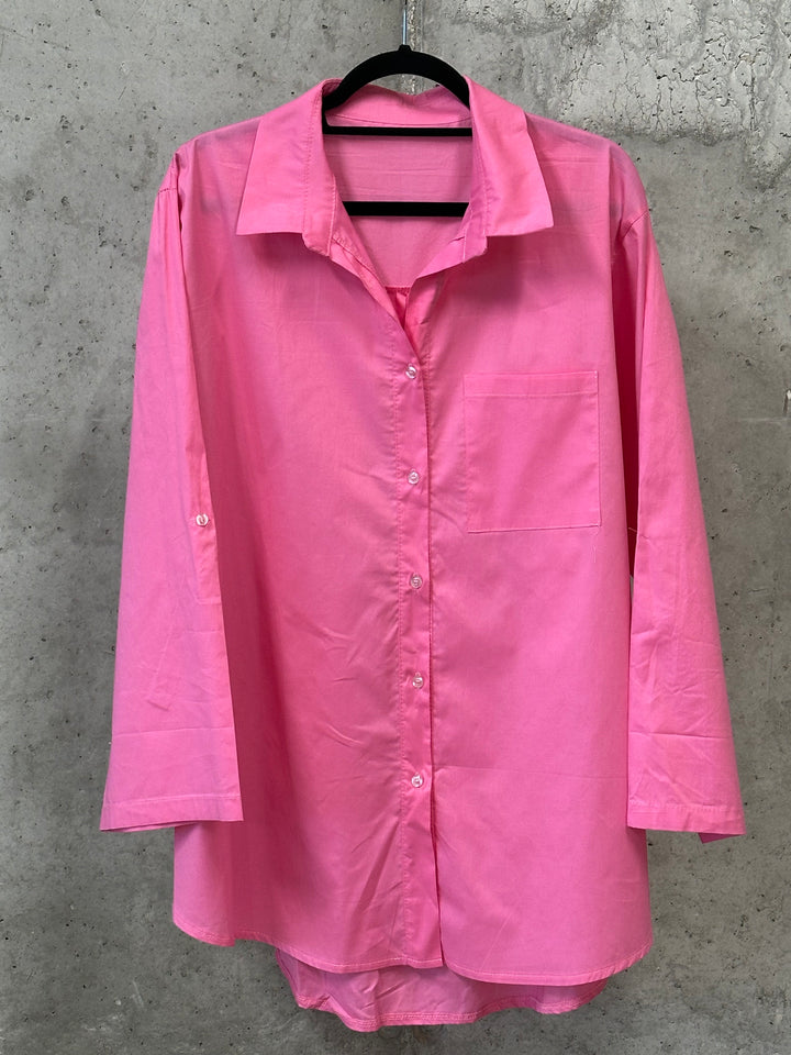 Langes Hemd aus 100 % Baumwolle (42/46) MADE IN ITALY