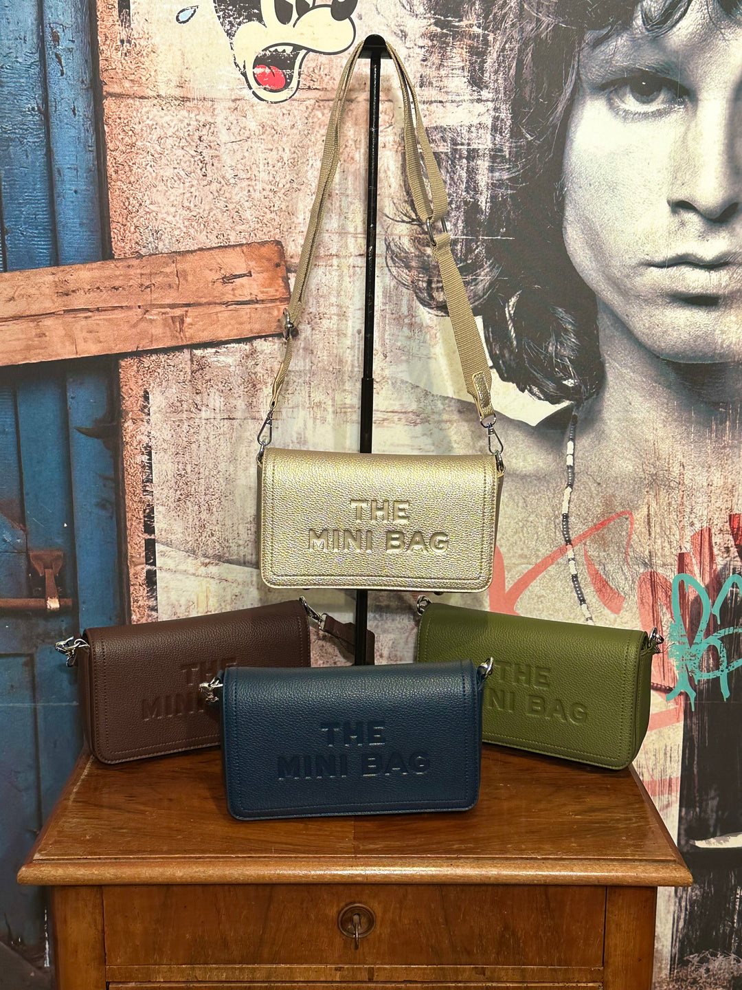 Umhängetasche "THE MINI BAG" Marineblau