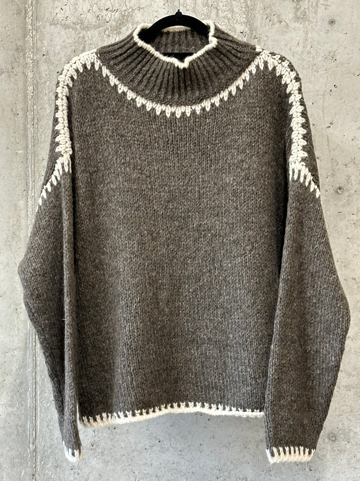 Strickpullover im "Norweger"-Stil (38/44) MADE IN 🇮🇹