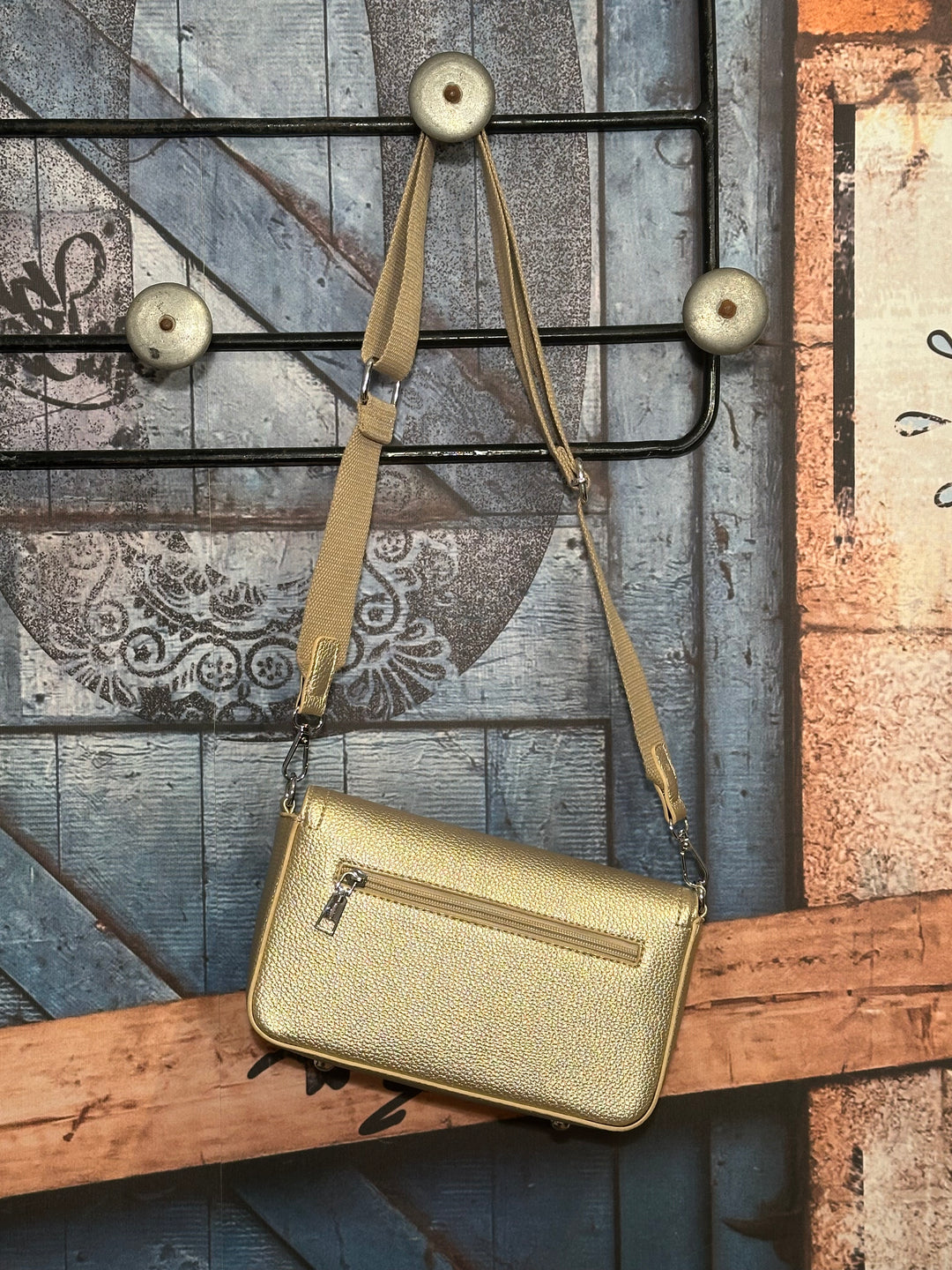 Umhängetasche "THE MINI BAG" gold