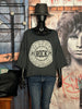 Pullover "Rock" 100% Baumwolle anthrazit