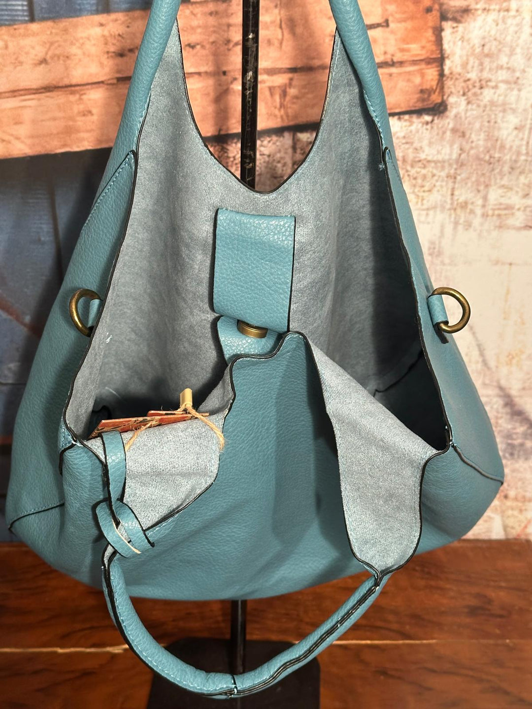 Sac 2 en 1 (S) turquoise