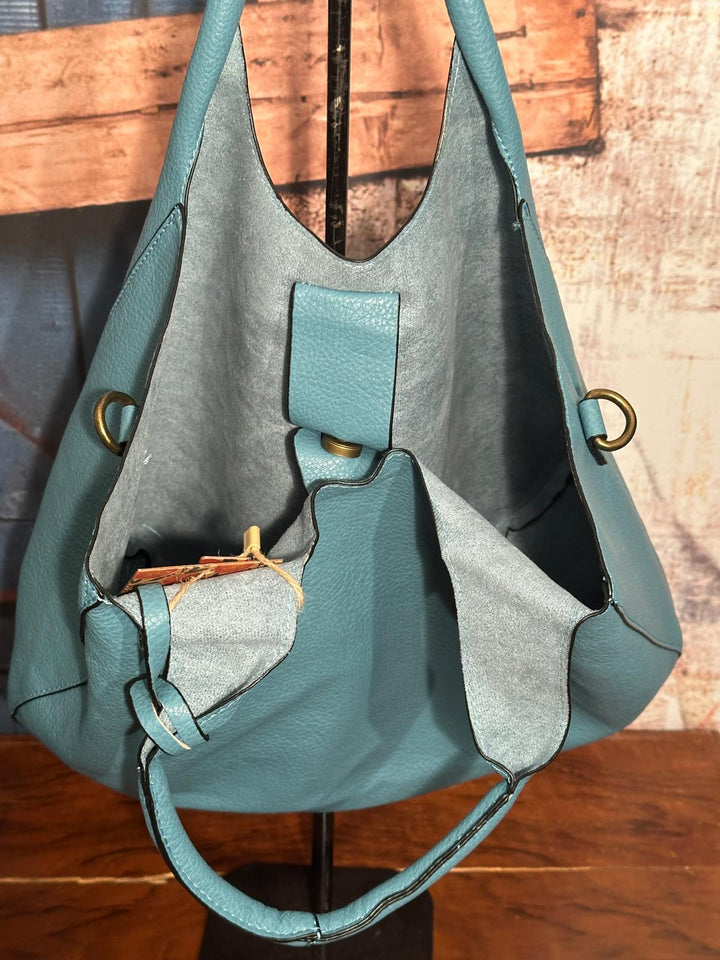 Sac 2 en 1 (S) turquoise