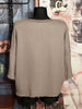 Pullover "Rock" 100% Baumwolle beige