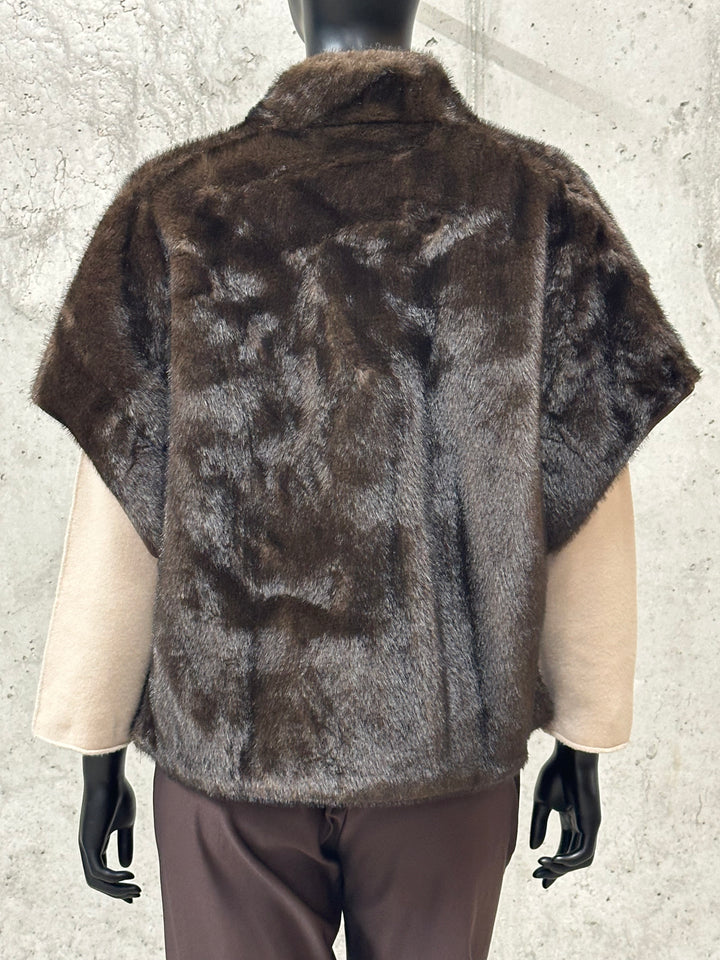 Gilet réversible "Geneviève" (38/42)