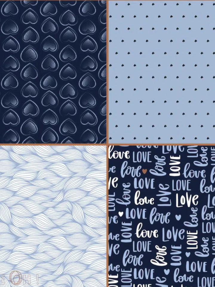 Little Oh" Kopftuch 140x140 - 100% belgisch