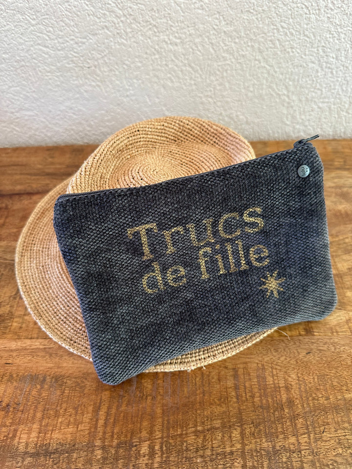 Trousse Lulu "Trucs de fille" 100% 🇫🇷