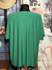 T-shirt fluide vert italien