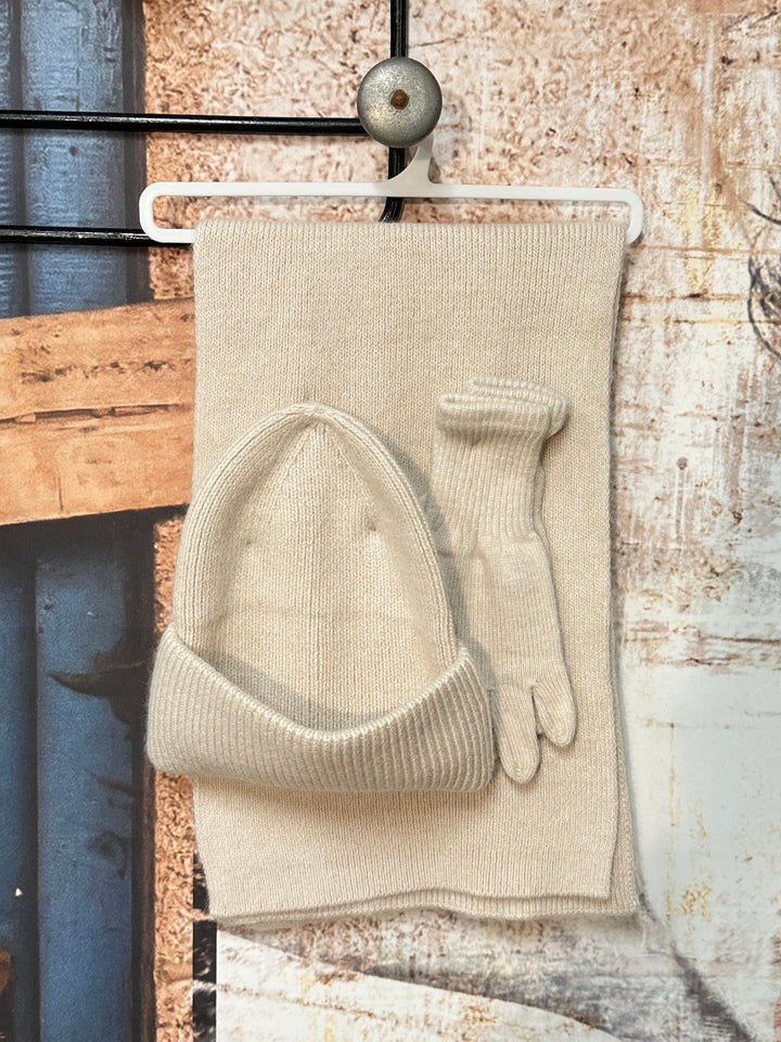 Ensemble d'hiver bonnet, écharpe & gants