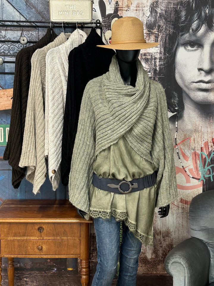 Bolero aus ultracoolem Strick MADE IN 🇮🇹