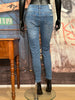 Slim-Jeans light blue