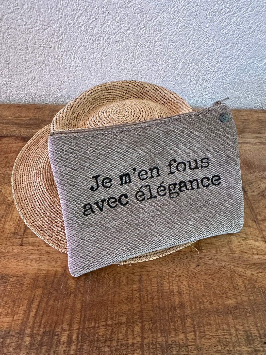 Trousse Lulu "Je m'en fous avec élégance" 100% 🇫🇷