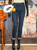 Jean stretch +size 46 à 50 dark blue