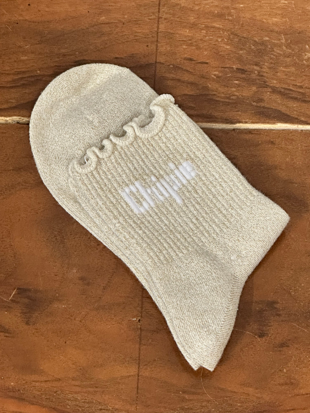 Chaussettes pailletées "Chipie"