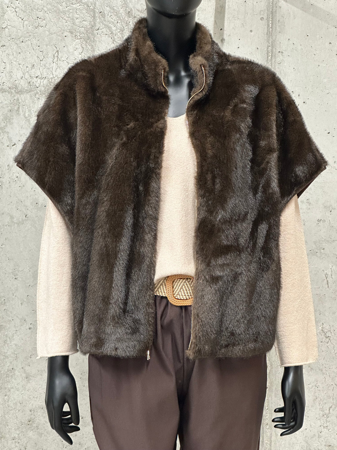 Gilet réversible "Geneviève" (38/42)