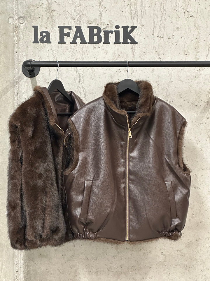 Gilet réversible "Célian" (38/44)