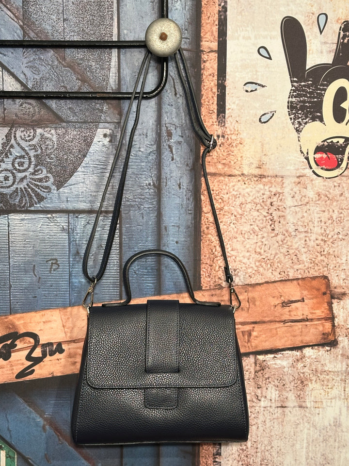 Sac à main en cuir grainé MADE IN 🇮🇹