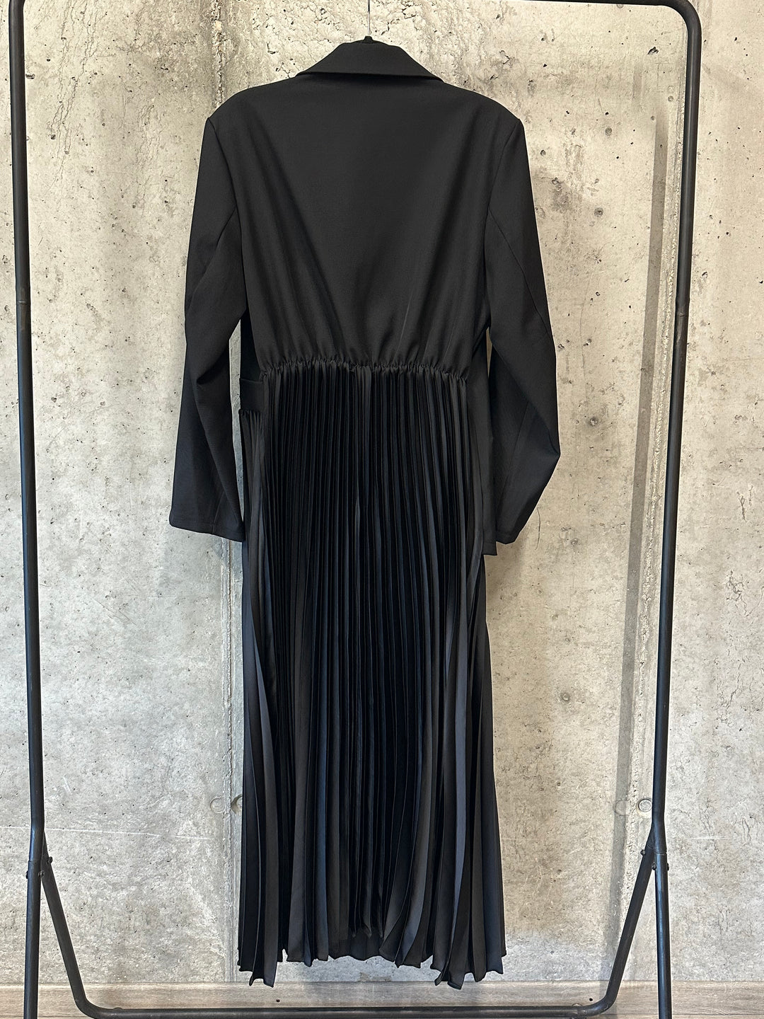 Langes Plisseekleid mit Blazer (44/48) MADE IN 🇮🇹