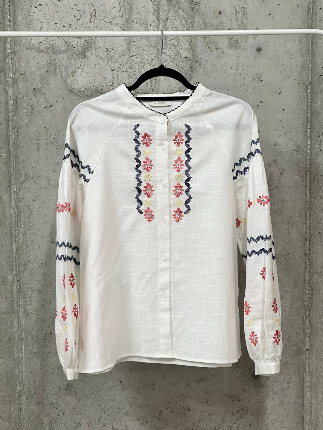 Bohemian-Bluse aus 100 % Baumwolle (38/42)