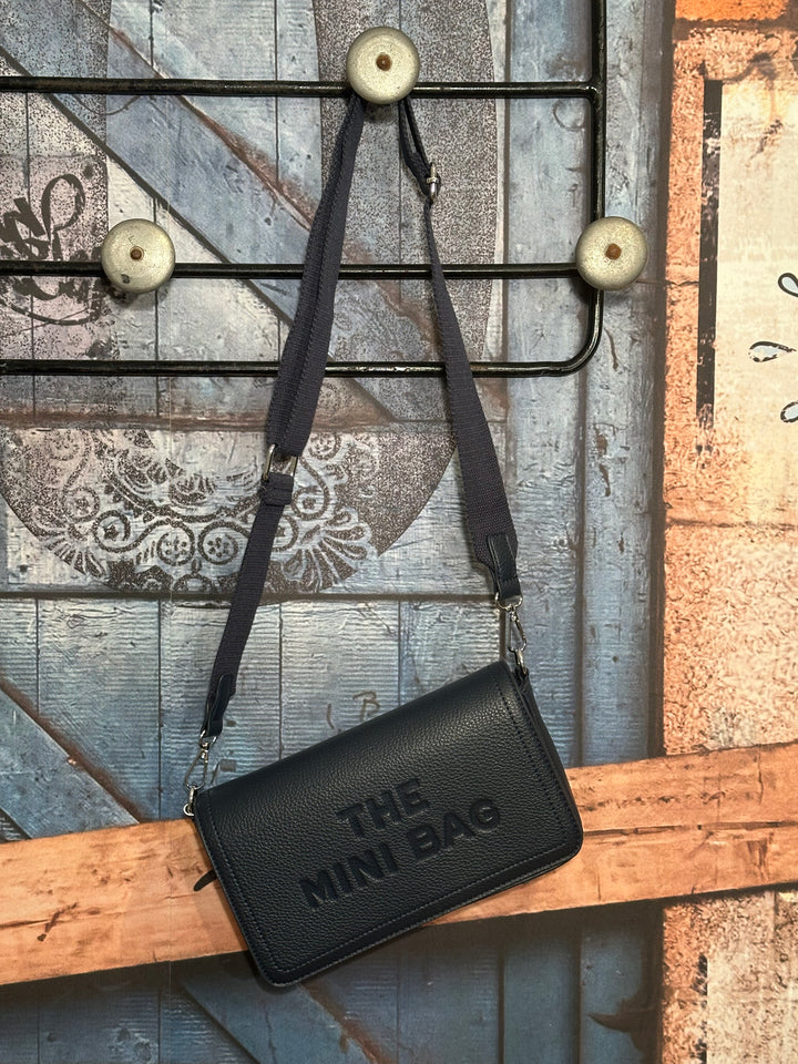 Umhängetasche "THE MINI BAG" Marineblau