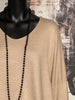 Pull intérieur  "Léo" + SIZE beige