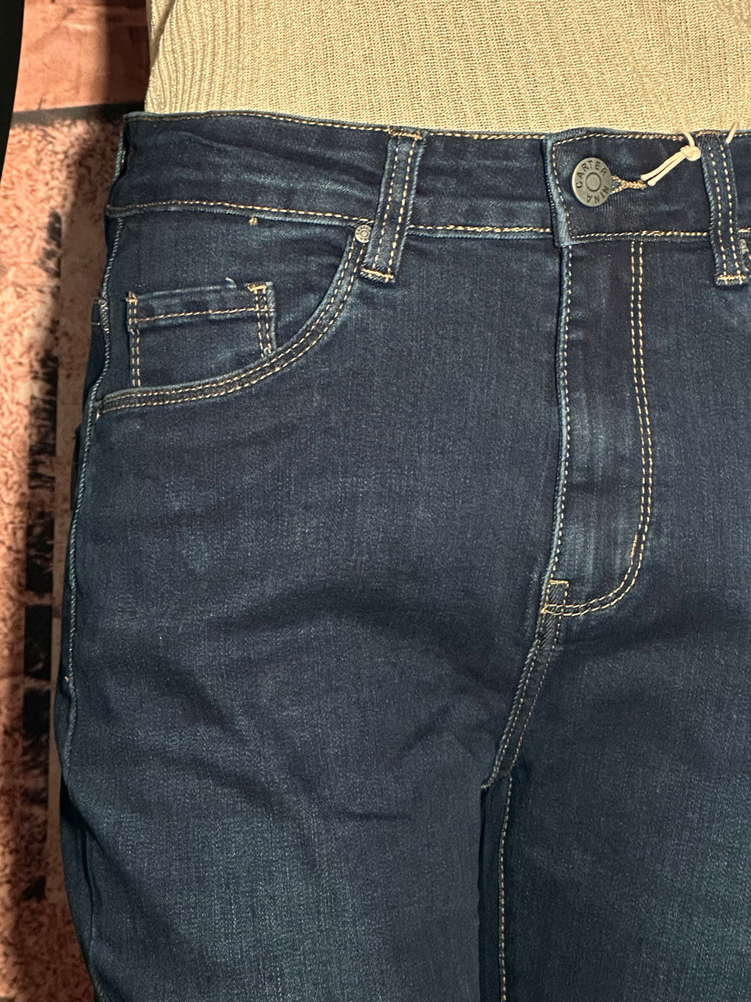 Stretch-Jeans +Größe 46 bis 50 dark blue