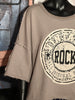 Pullover "Rock" 100% Baumwolle beige