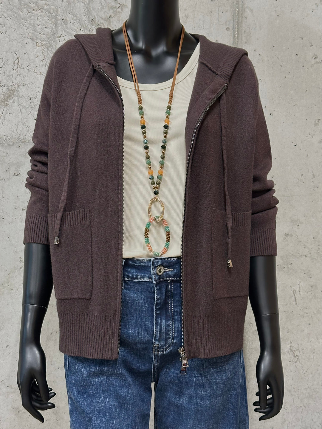 Veste/sweat à capuche "Maya" (36/40)