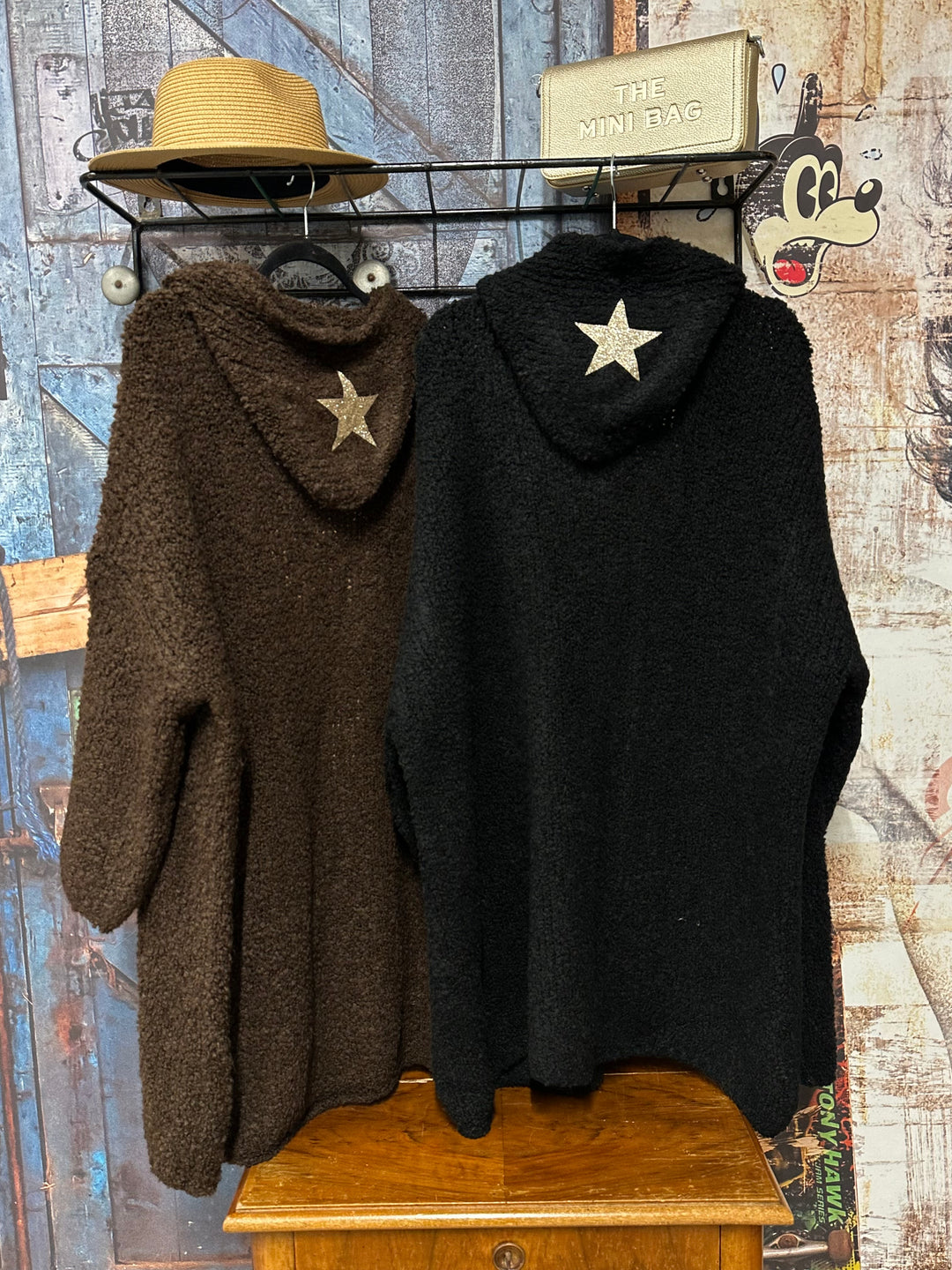 Kapuzenjacke aus Bouclé (40/46) MADE IN 🇮🇹