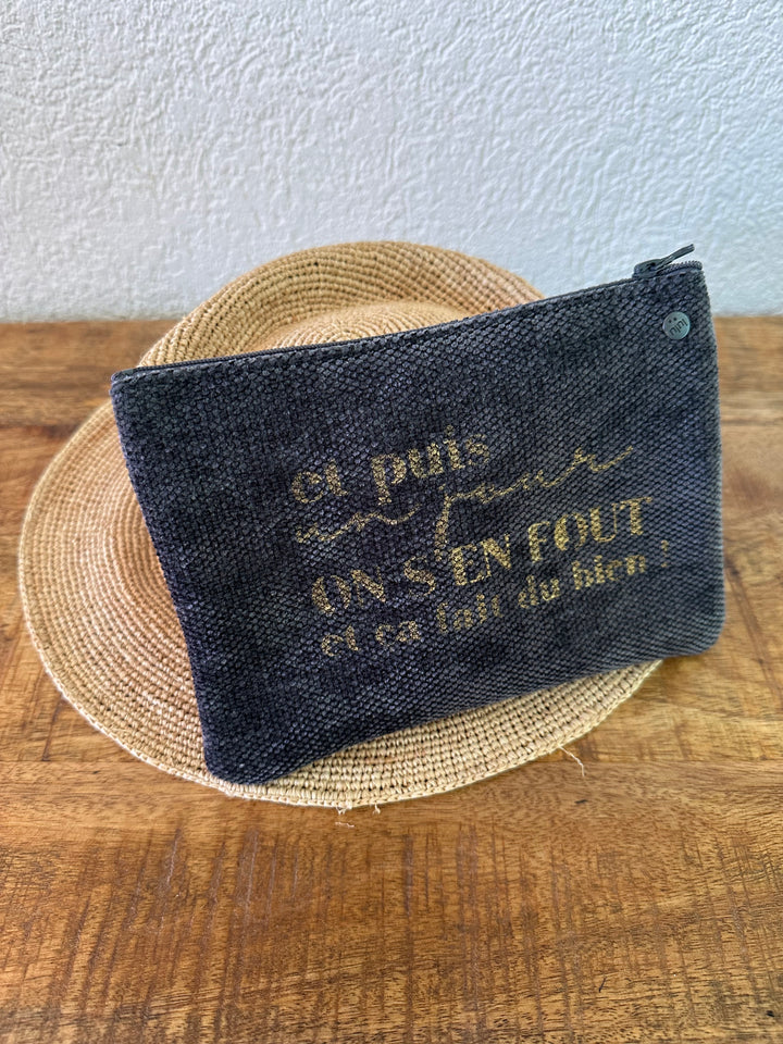 Trousse Lulu "Et puis un jour on s'en fout et ça fait du bien" 100% 🇫🇷