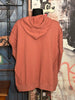 Sweat + SIZE sans manches 100% coton rose vintage