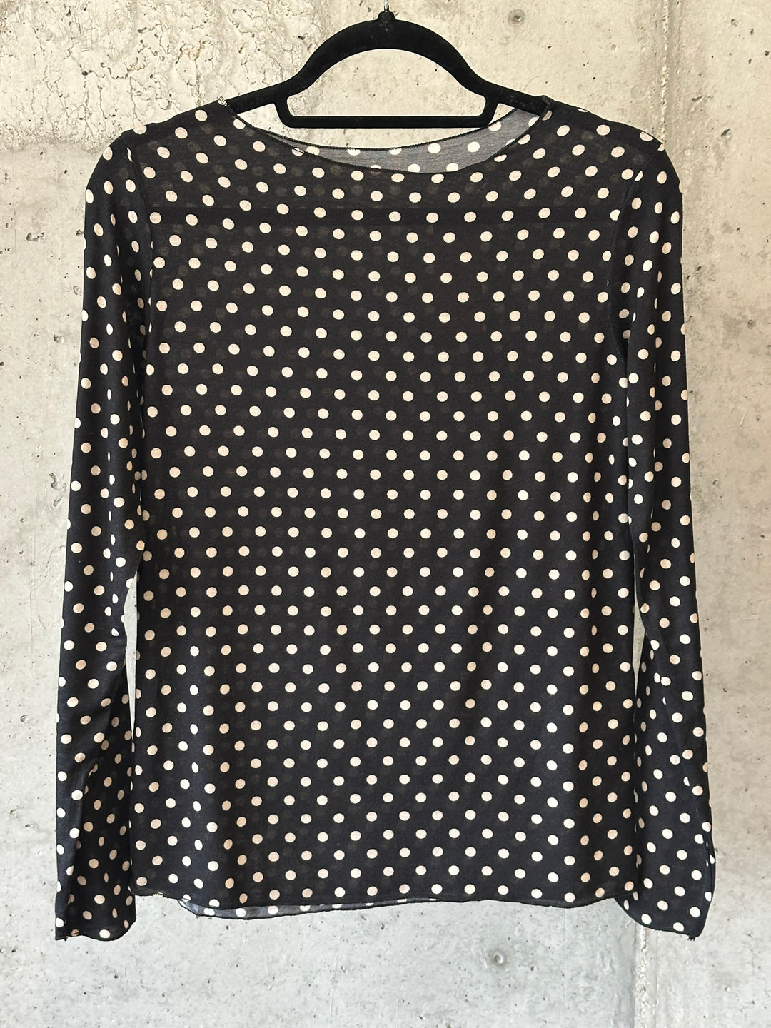 Unterziehpullover bedruckt mit "Punkten" (36/40) MADE IN 🇮🇹