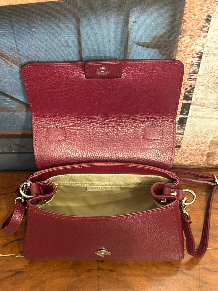 Sac à main en cuir grainé MADE IN 🇮🇹