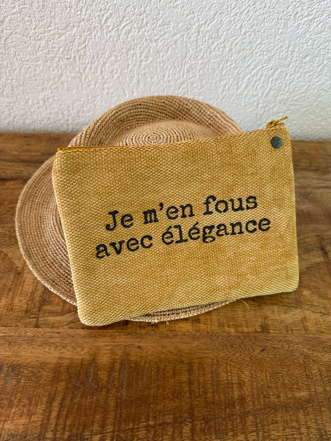Trousse Lulu "Je m'en fous avec élégance" 100% 🇫🇷