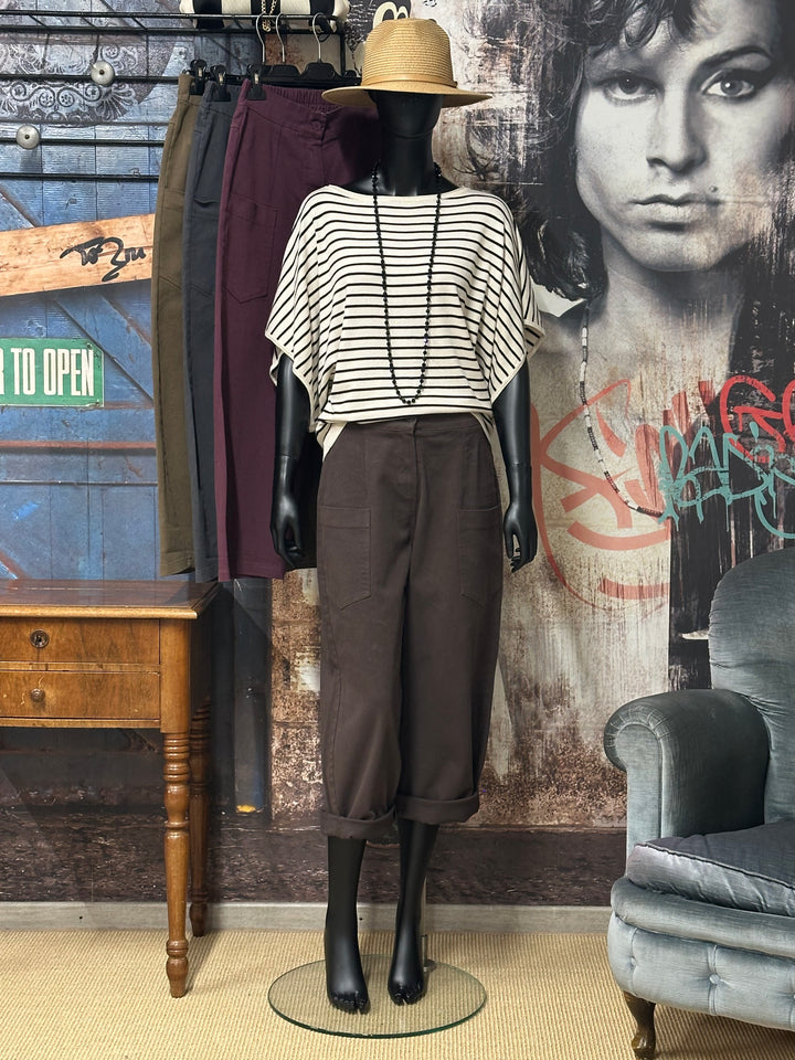 Pantalon "Lucas" style cargo (38/42) MADE IN ITALY