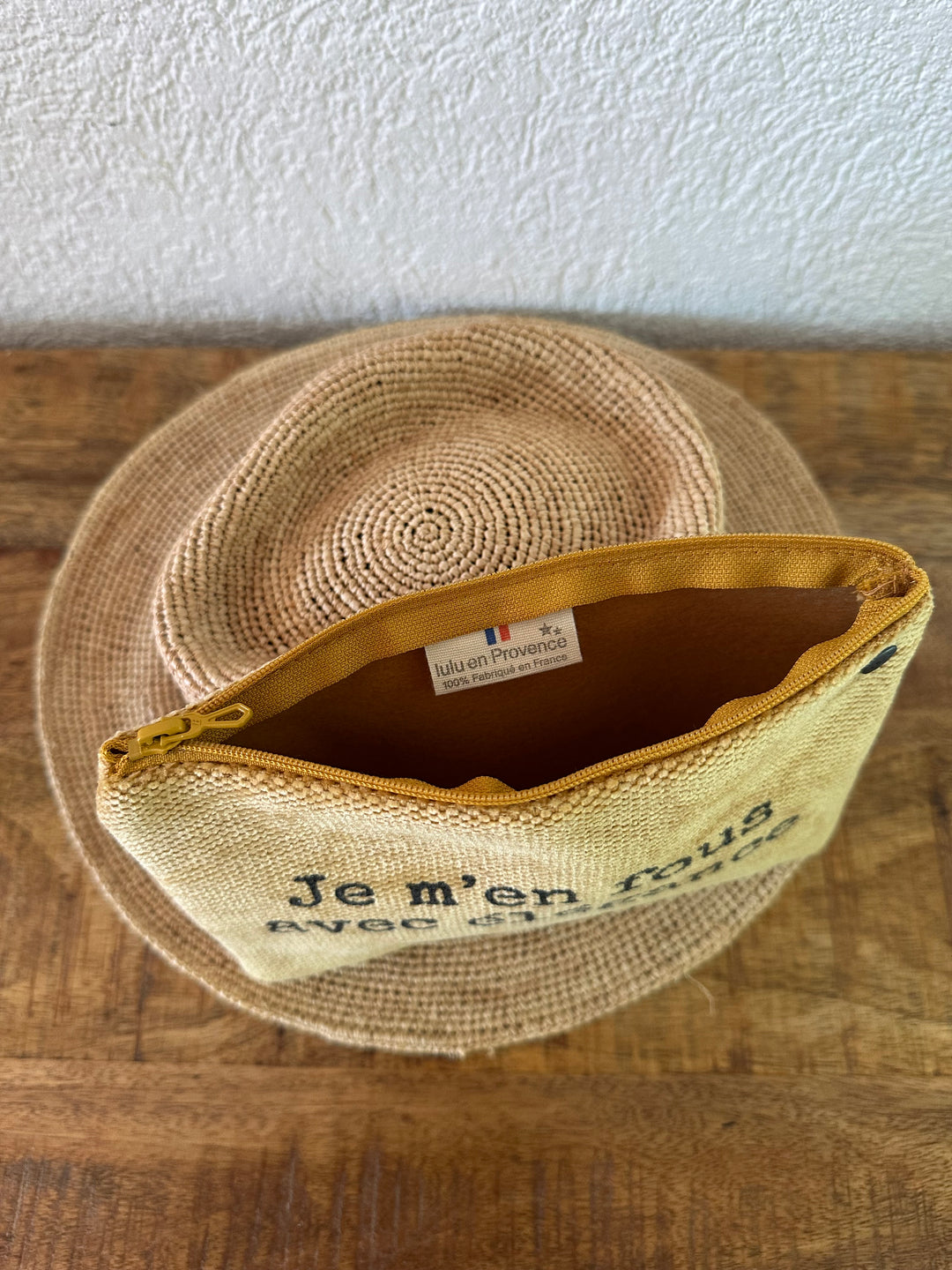 Trousse Lulu "Je m'en fous avec élégance" 100% 🇫🇷