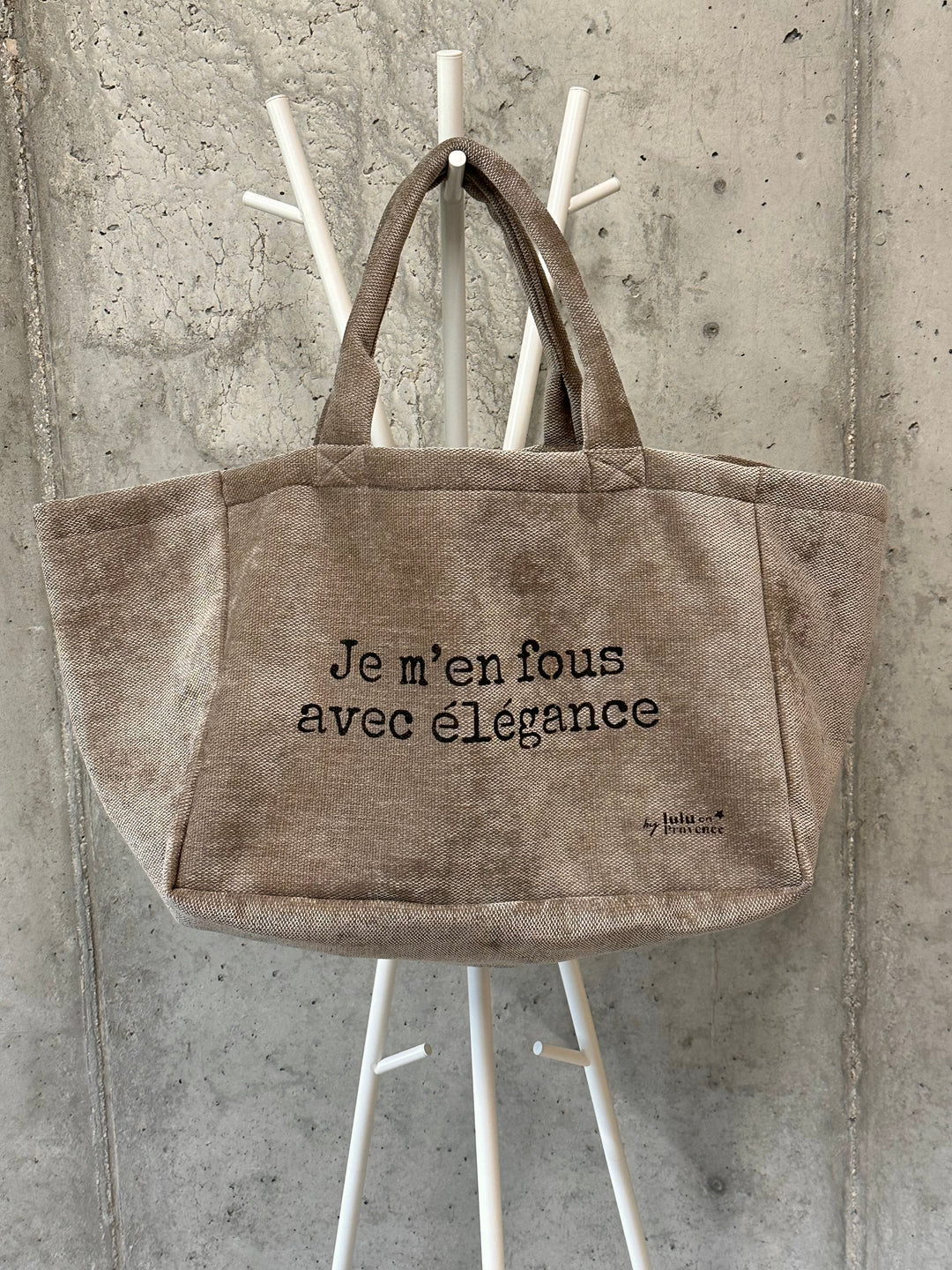Sac/cabas Lulu "Je m'en fous avec élégance" 100% 🇫🇷