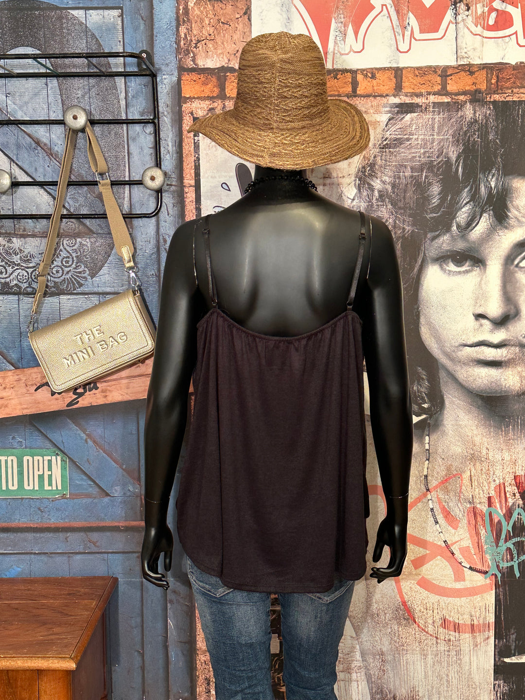 Caraco + size Spitze schwarz (42/46)