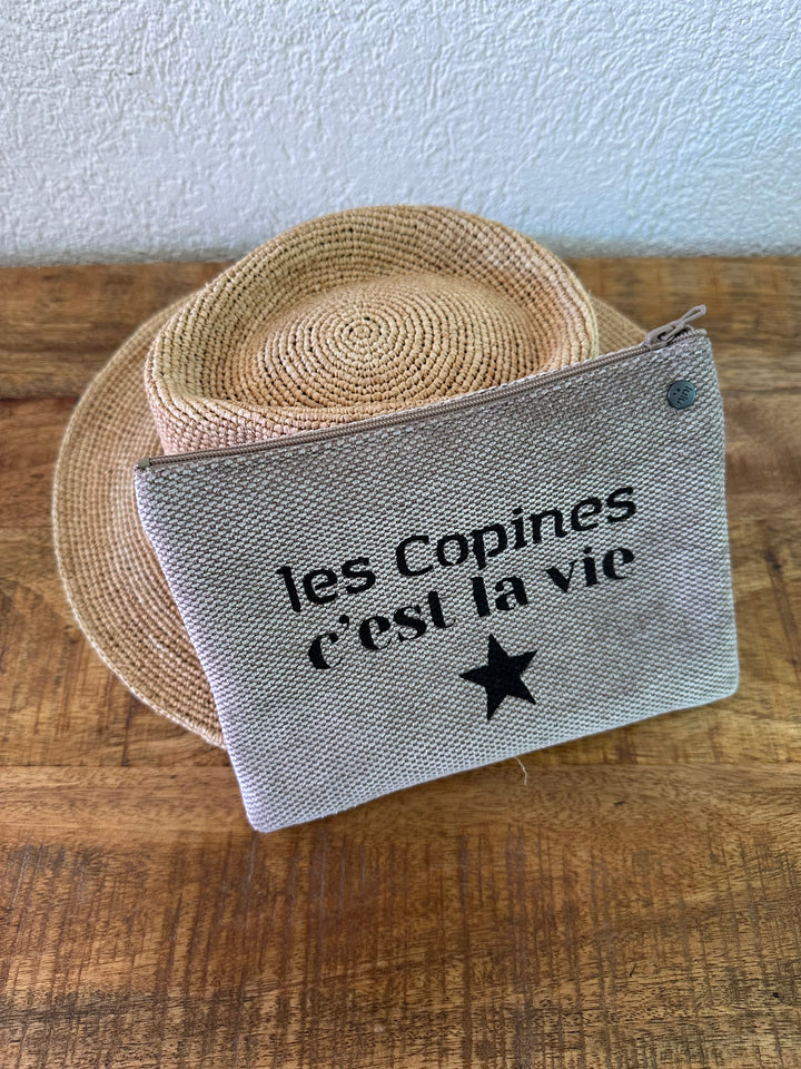 Trousse Lulu "Les copines c'est la vie" 100% 🇫🇷