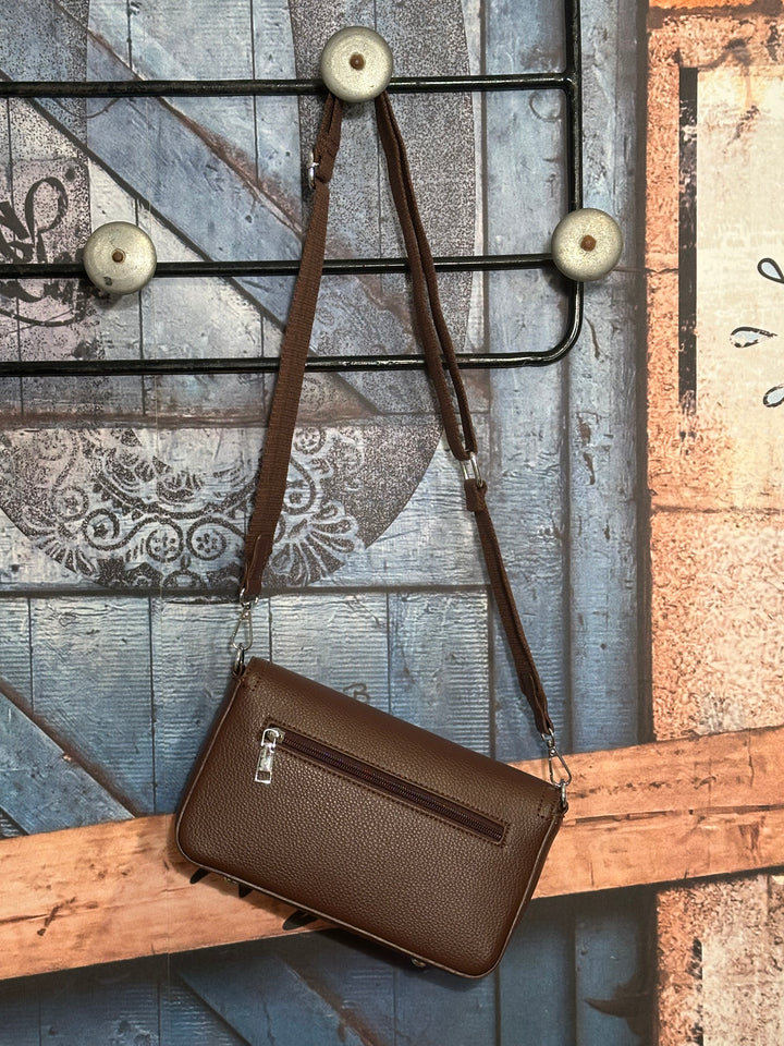 Umhängetasche "THE MINI BAG" braun